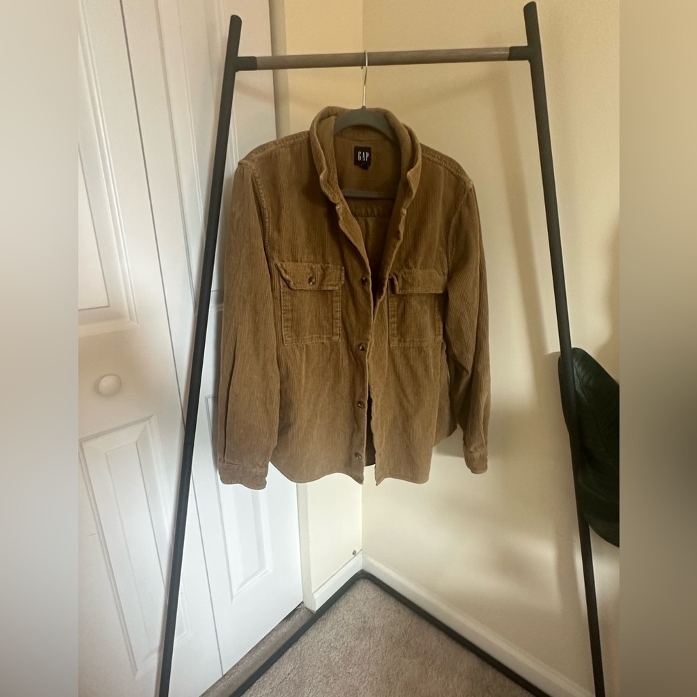 Gap Men’s L Corduroy Button Down Jacket